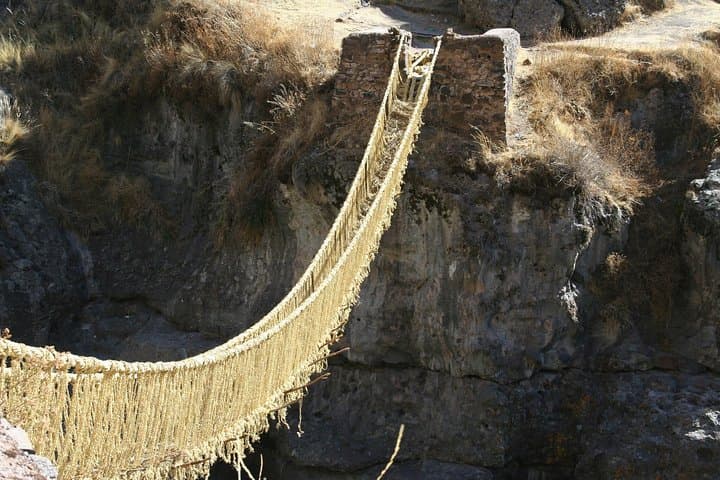 Qeswachaka Bridge & Four Lagoons: Private Day Tour from Cusco