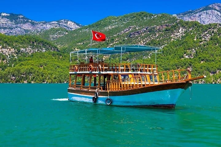 Antalya Boat Tour to Düden Waterfall: Lunch, Swimming & Sea Life photo 4