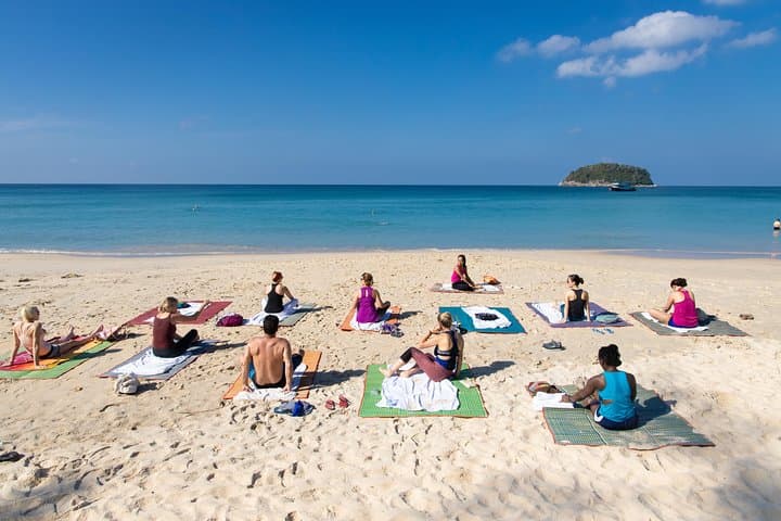 Sunrise & Sunset Beach Yoga on Kata and Karon Beaches, Phuket photo 3