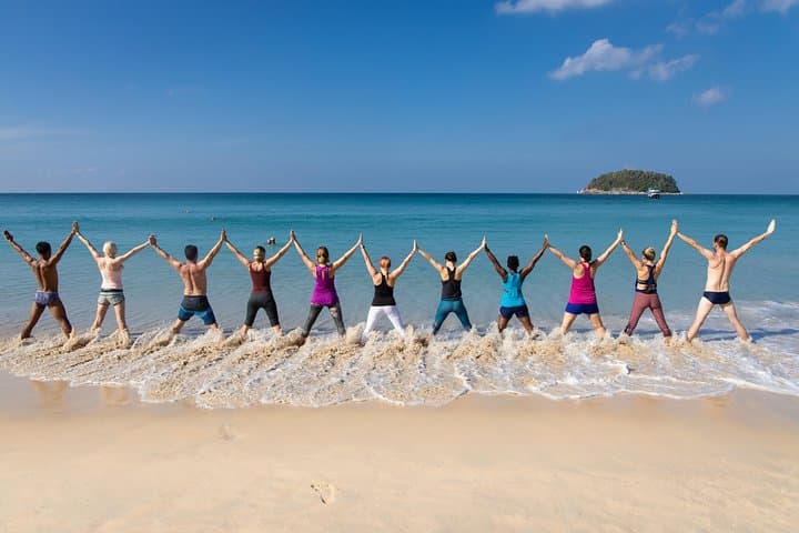Sunrise & Sunset Beach Yoga on Kata and Karon Beaches, Phuket photo 4