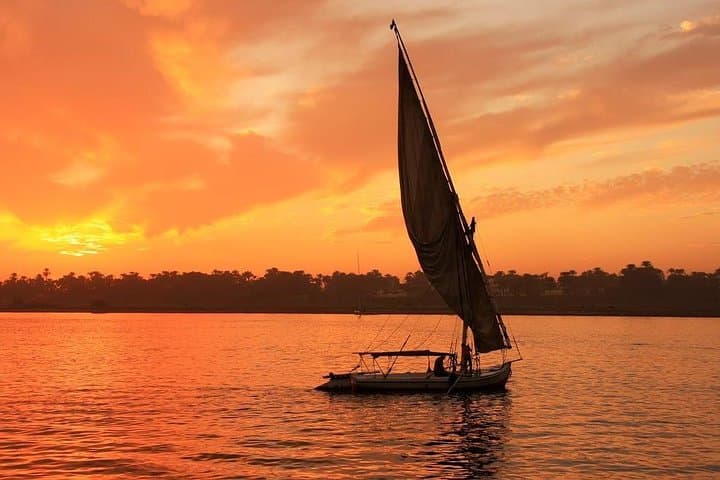 Sunset Felucca Ride on the Nile in Aswan: Evening Sail & Aga Khan Views
