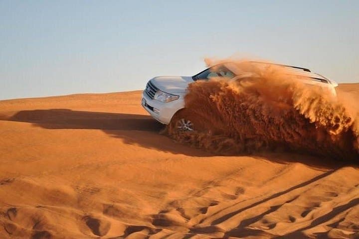 Dubai Morning Desert Safari with Dune Bashing & 10-Minute Camel Ride