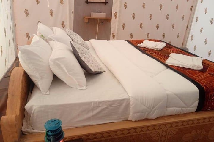 Romantic Night in the Thar Desert: Luxury Tented Camp, Sunset Camel Ride & Cultural Evening from Jaisalmer photo 4