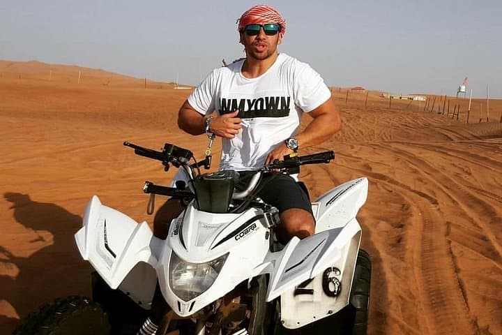 Dubai Red Dune ATV Safari with Sandboarding — Morning Self-Drive Adventure photo 1