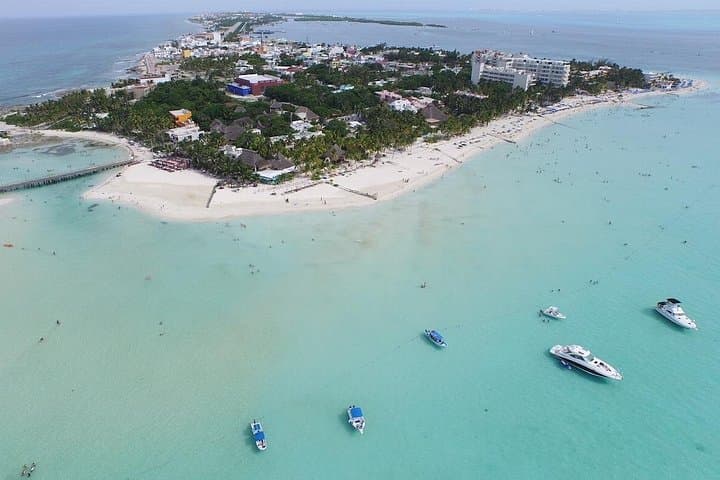 Sail to Isla Mujeres: Catamaran Snorkel, Open Bar & Beach Club from Cancun photo 1