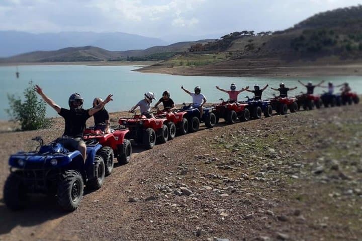 Sunset Quad Biking at Agafay Desert and Lac Lalla Takerkoust photo 4