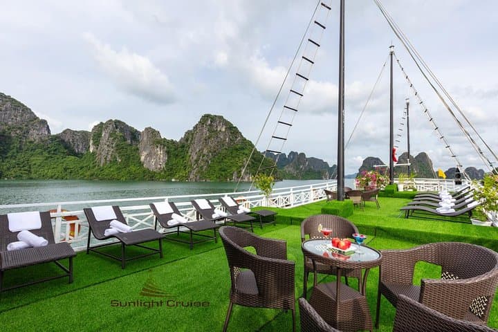Halong Bay Boutique Cruise: 2-Day Kayaking, Swimming & Caving Adventure photo 4