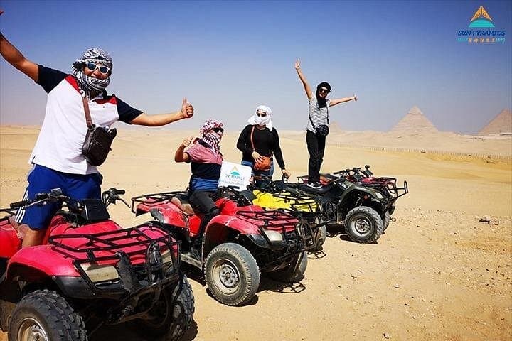 Quad Bike Desert Safari at Giza Pyramids — Sunrise & Sunset Rides photo 1