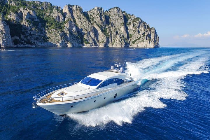 Capri Full-Day Luxury Yacht Tour from Sorrento on an Aicon 72ft photo 1