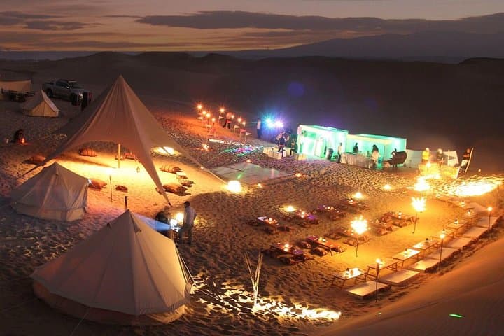 Desert Dinner & Dune Adventure at Huacachina Oasis