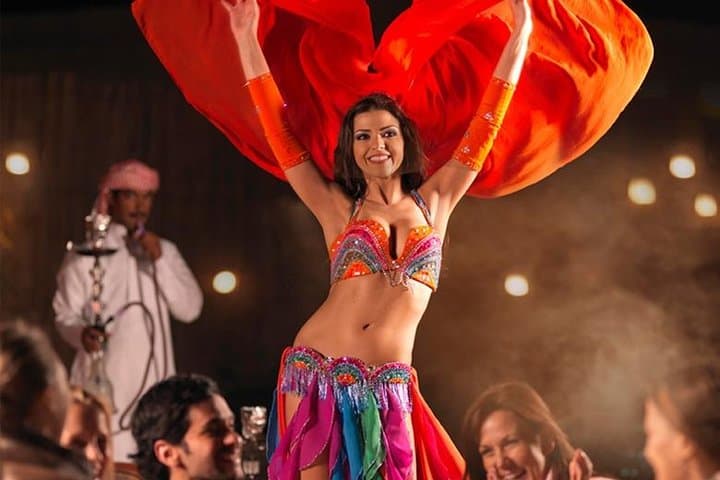 Evening Desert Safari in Dubai: Dune Bashing, BBQ & Live Shows