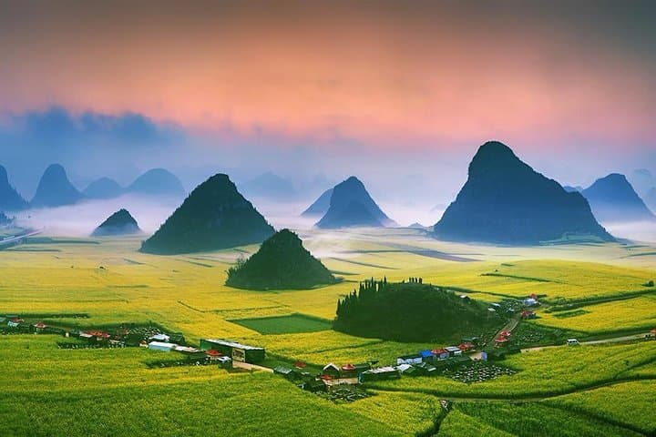 Five-Day Kunming & Luoping: Canola Fields, Stone Forest and Nine-Dragon Waterfall