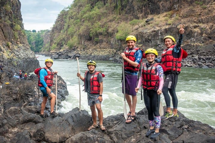 Swim Below Victoria Falls Sprays: Guided River Swim & Zambezi Cascade Experience photo 5