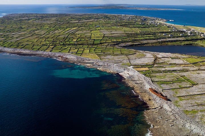 Scenic Flight to Inis Mór and Galway Rail Day Tour from Dublin