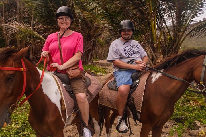 St. Lucia Historical Horseback Riding: Ruins, Rainforest and Beach Swim photo 6