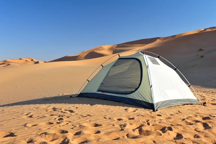 Three-Day Oman Desert and Coast Camping: Wahiba Sands, Turtles, and Wadis