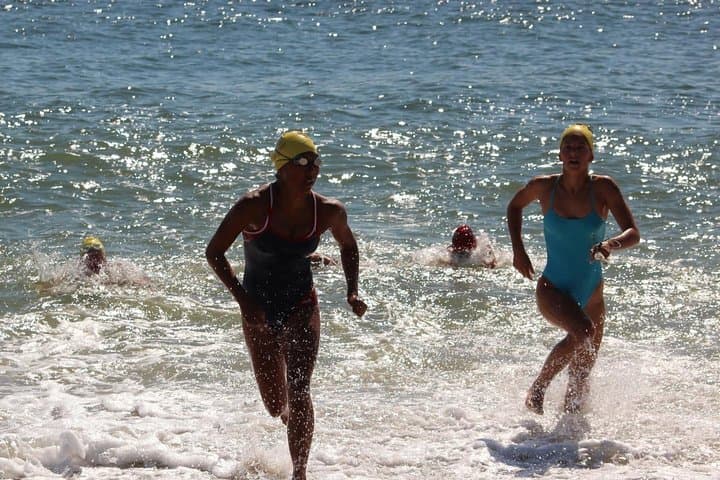 Open Water Swim Training on Seven Mile Beach — Triathlon Swim Coaching in Grand Cayman