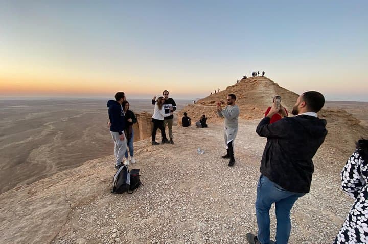 Edge of the World Riyadh 4x4 Tour — Cliffs, Camels, Dinner & Stargazing photo 5