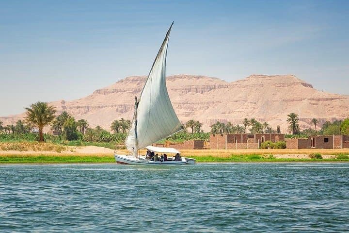 Sunset Felucca Cruise on the Nile in Luxor — Private 2-Hour Ride with Lunch photo 3