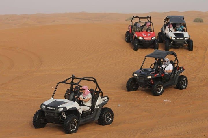Dubai Morning Dune Buggy Self-Drive: Private Desert Safari with Camel Ride photo 2