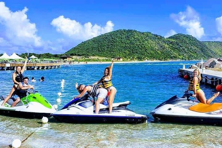 Reggae Beach Jet Ski Rental St Kitts — 60-Minute Waverunner Adventure photo 3