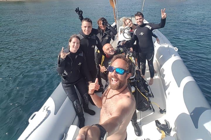 Blue Sea Diving: Taormina Two-Tank Scuba Adventure for Certified Divers