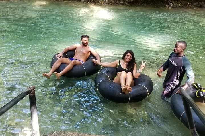 Half-Day Dunn's River Falls, River Tubing & Horseback Riding Combo from Ocho Rios photo 1