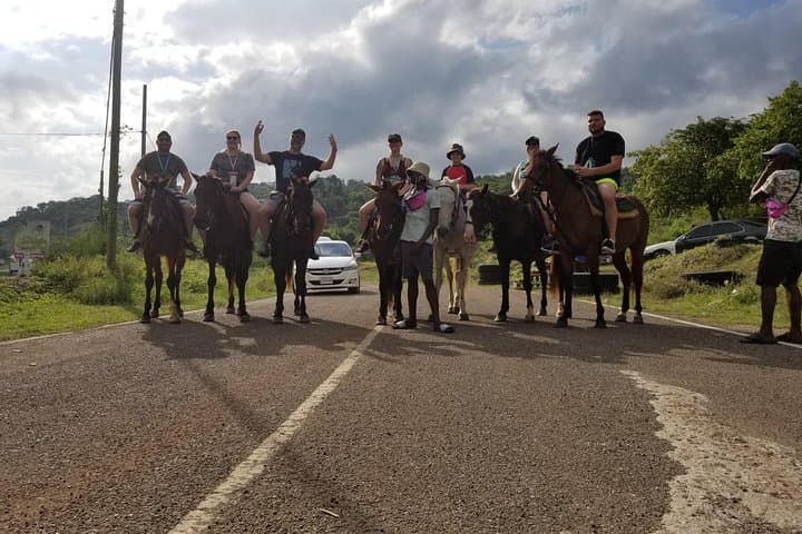 Half-Day Dunn's River Falls, River Tubing & Horseback Riding Combo from Ocho Rios photo 3