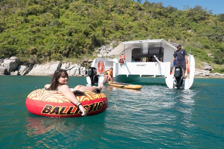 Phuket New Power Catamaran: Phang Nga & Phi Phi Day Charter from Chalong photo 3