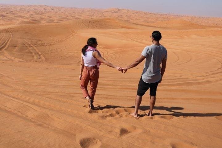 Red Dunes Evening Desert Safari with BBQ Dinner — Dubai Sunset Dune Bashing photo 5