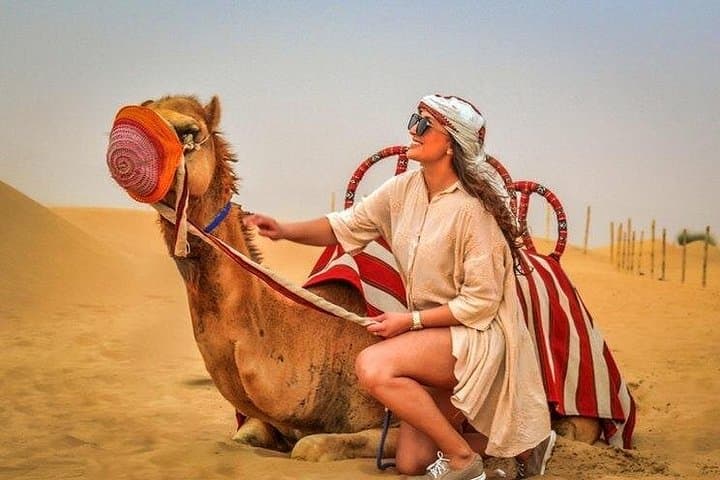 Private Red Dunes Desert Safari with 10-Minute Camel Ride — Dubai Red Dunes Evening Safari photo 4