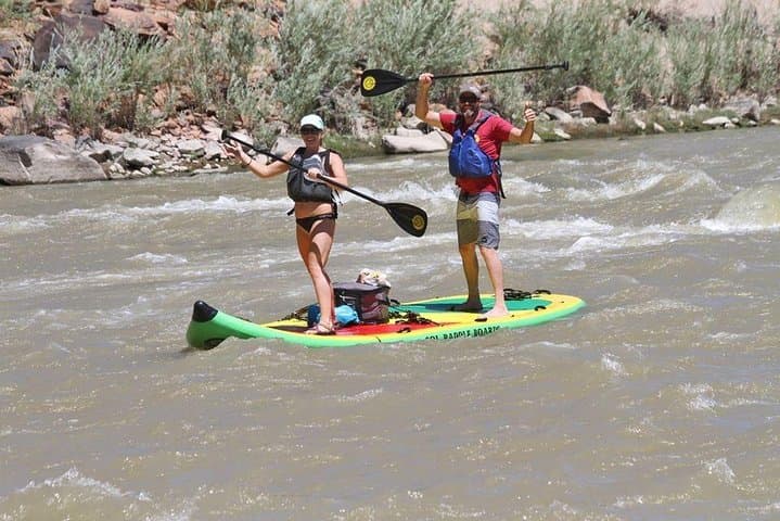 Moab Party Paddle Board Day Rental — Inflatable Group SUP for Colorado River & Kens Lake photo 2