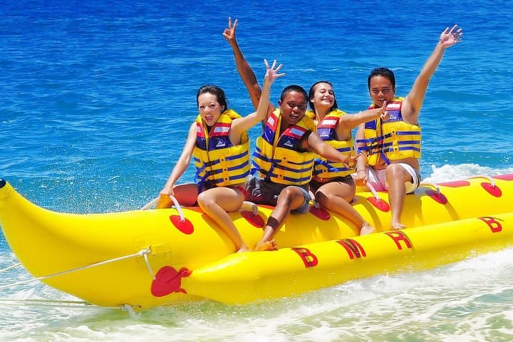 Boracay Island Hopping: Helmet Diving, Banana Boat & Hot Kawa Bath Day Trip photo 2