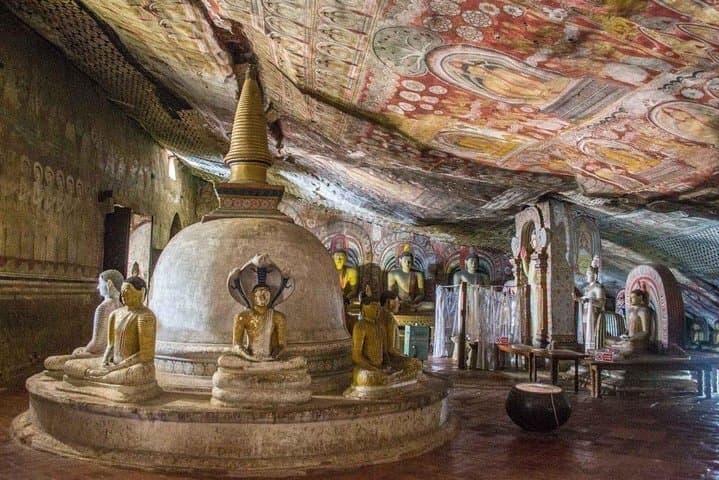 Full-Day Sigiriya Rock & Dambulla Cave Temple Tour from Colombo: History, Climb, and Spice Gardens photo 2