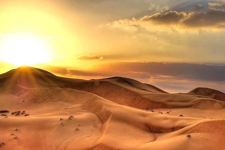 Sunset Desert Safari in Dubai: Dune Bashing, Camel Rides & Arabic BBQ Under the Stars photo 2