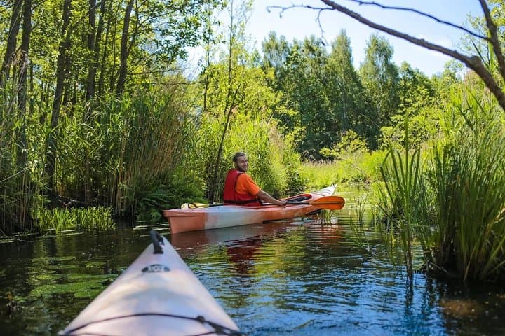 Paddling Sventoji River: Mini Kayak Trip through Gražutės Regional Park