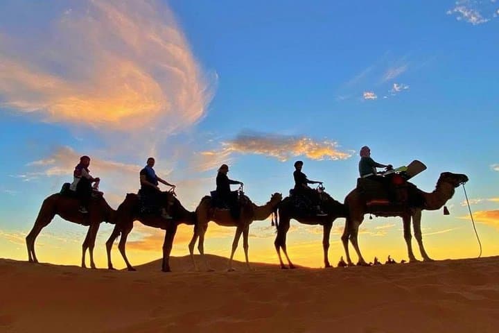 3-Day Sahara Desert Tour from Fes to Merzouga — Camel Trek, Nomad Camp & Aït Benhaddou