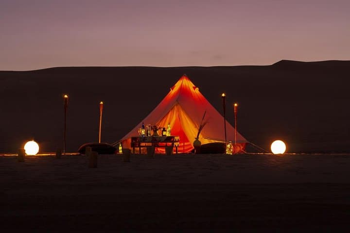 Overnight Glamping in Huacachina Desert — Dune Buggies, Sandboarding & Lagoon Views photo 6