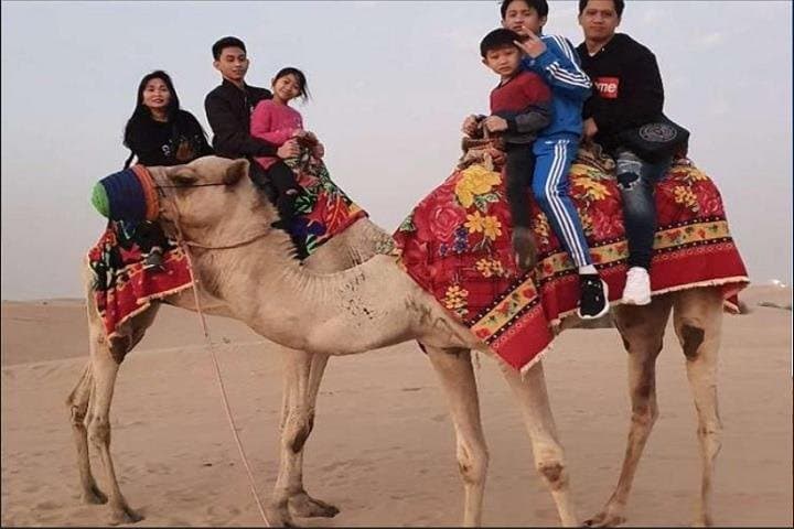Sunset Dune Bash: Dubai Evening Desert Safari with Dinner Buffet (Private Vehicle) photo 3