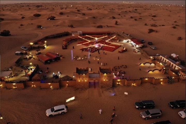 Sunset Dune Bash: Dubai Evening Desert Safari with Dinner Buffet (Private Vehicle) photo 4