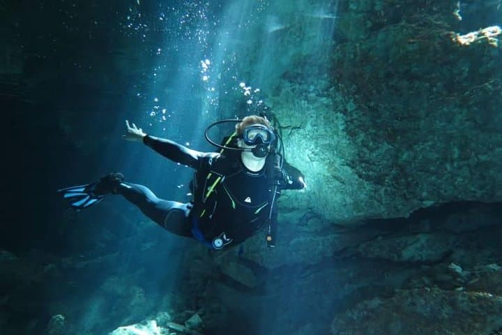 Cenote Diving from Riviera Maya: Guided Two-Dive Exploration photo 3