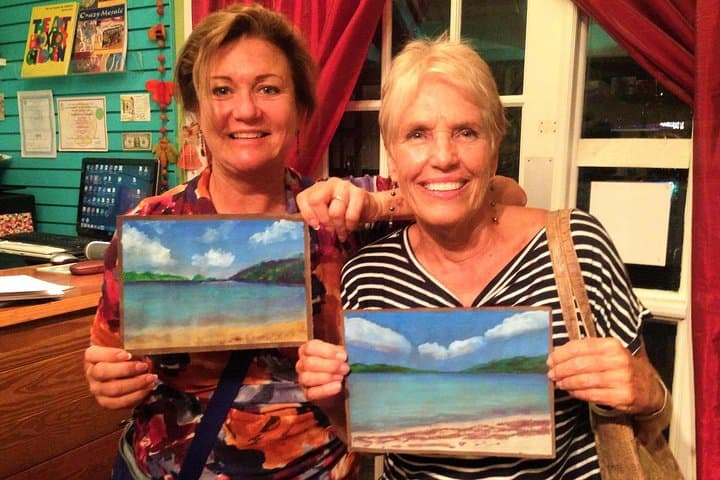 Art and Wine in St Thomas: Sip, Paint, and Take Home Your Work