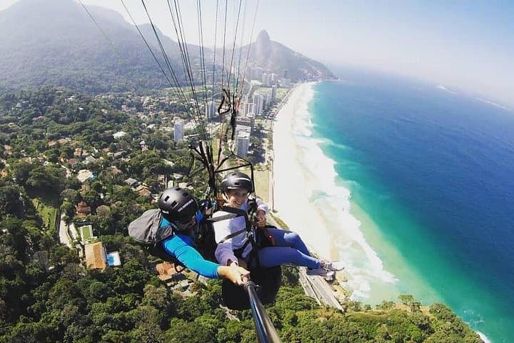 Tandem Paragliding Over Pedra Bonita — São Conrado Flights in Rio photo 1