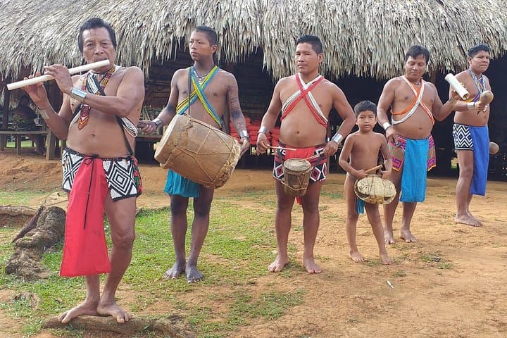 Embera Village Cultural Tour: Canoe to Chagres River Waterfall & Traditional Meal