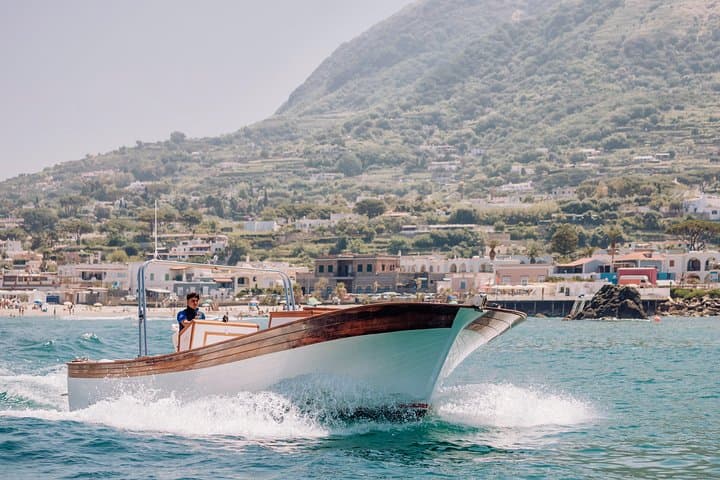 Circling Ischia: Full-Day Gozzo Boat Tour to Sorgeto, Sant'Angelo & Coastal Wonders photo 1