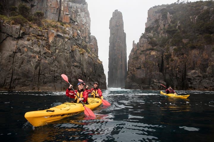 Tasman Peninsula Full-Day Sea Kayaking — Paddle Below 200m Cliffs & the Totem Pole photo 5