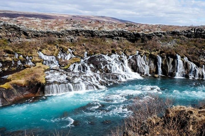 Silver Circle Tour: Deildartunguhver Hot Spring, Hraunfossar & Barnafoss Day Trip from Reykjavik