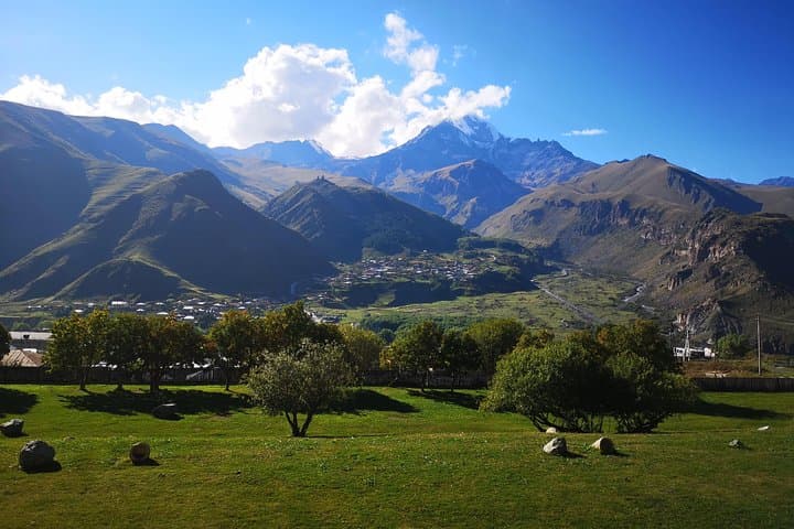 Ananuri to Kazbegi Day Tour from Tbilisi — Gergeti Trinity & Gveleti Waterfall photo 2