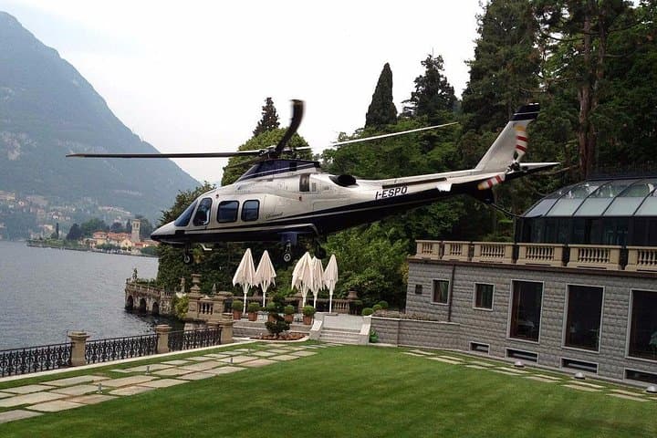 Private Helicopter Tour Over Lake Como: 30-Min Aerial Flight with Franciacorta photo 1