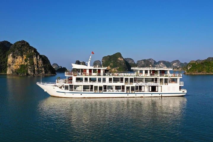 Sapphire Cruise 2D1N — Ha Long & Lan Ha Bay Overnight Adventure from Hanoi photo 1